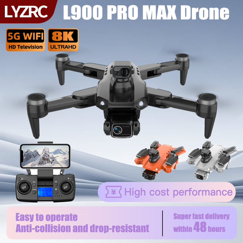 Drone Mapping - LYZRC L900 PRO MAX Лазерный GPS-дрон