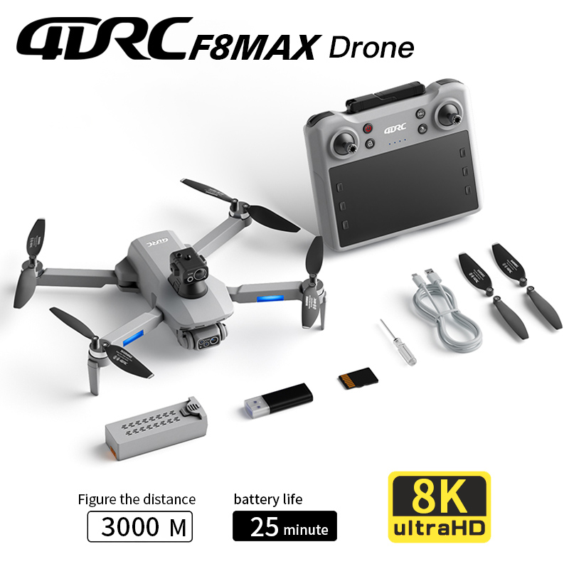 F8 MAX GPS Дрон Профессиональн – обзор и цена Drone Mapping